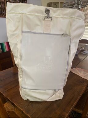 EASTPAK x COURREGES  Color ICE LARGE   SLING BACKPACK W storage bag make offer